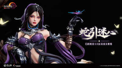 Jian Xia Qing Yuan Online 3 - Snake Charms the Heart 1/4 Scale Statue