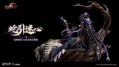 Jian Xia Qing Yuan Online 3 - Snake Charms the Heart 1/4 Scale Statue