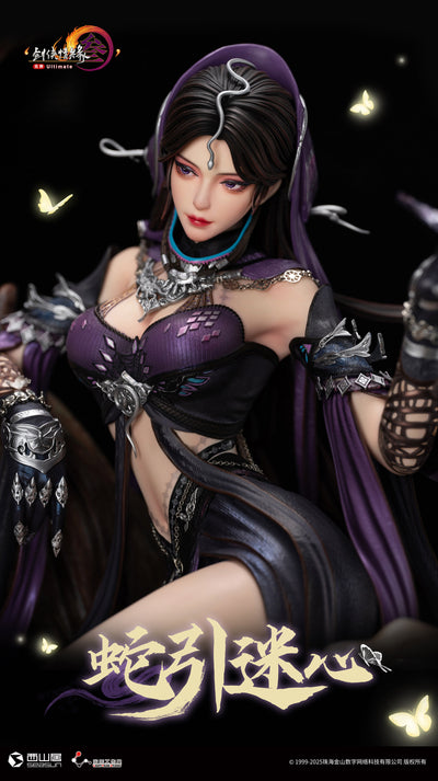 Jian Xia Qing Yuan Online 3 - Snake Charms the Heart 1/4 Scale Statue