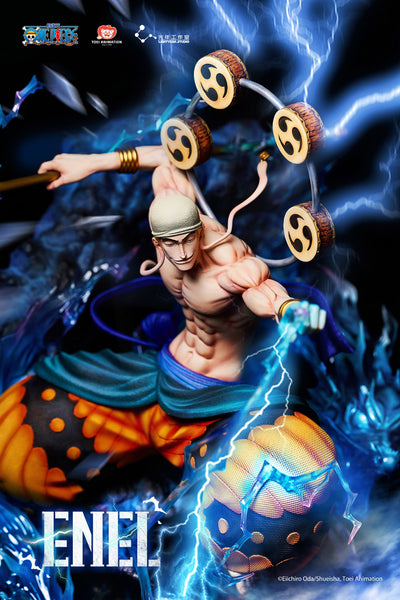 Enel Statue by Light Year Studio