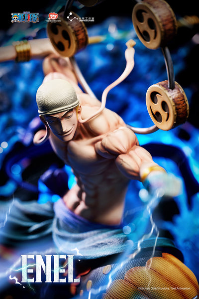 Enel Statue by Light Year Studio