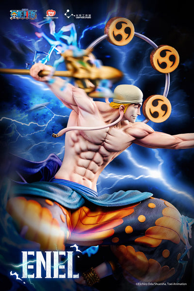 Enel Statue by Light Year Studio