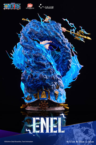 Enel Statue by Light Year Studio