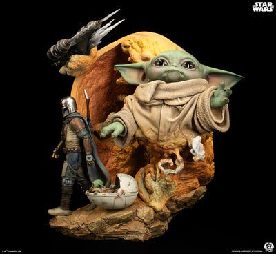 The Mandalorian Fine Art Bust