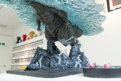 Godzilla Minus One (2023) - Godzilla vs. Shinsei-maru Statue