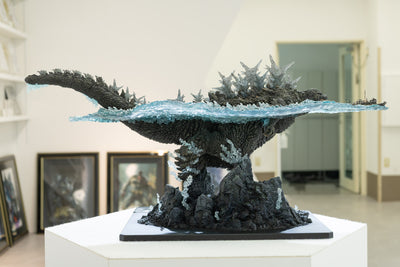 Godzilla Minus One (2023) - Godzilla vs. Shinsei-maru Statue