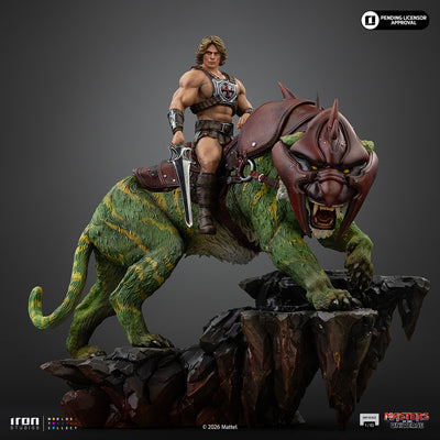 Masters of the Universe (2026) - He-Man and Battle Cat Deluxe Art Scale 1/10
