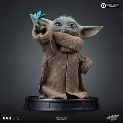 Grogu (Butterfly Wonder) Statue