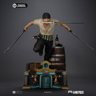 One Piece (Netflix) - Roronoa Zoro Art Scale 1/10