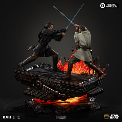 Revenge of the Sith - Anakin vs Obi-Wan DX Art Scale 1/10