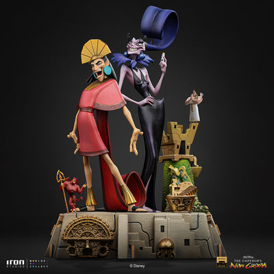 The Emperor's New Groove - Kuzco & Yzma Art Scale 1/10
