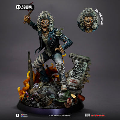 Iron Maiden - Eddie (50th Anniversary) Art Scale 1/10