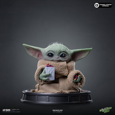 Grogu (Popcorn Time) Statue