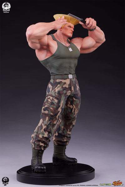 Street Fighter 6 - Guile 1/4 Scale Statue Deluxe Version