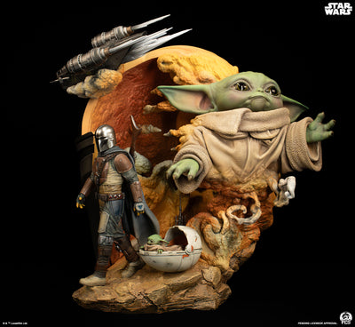 The Mandalorian Fine Art Bust