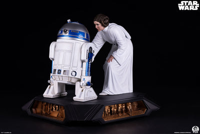 Princess Leia & R2-D2 1/3 Scale Statue by PCS