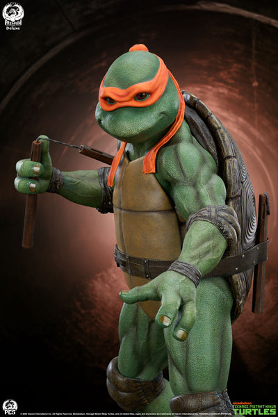 TMNT (1990) - Michelangelo (Deluxe) 1/2 Scale Statue
