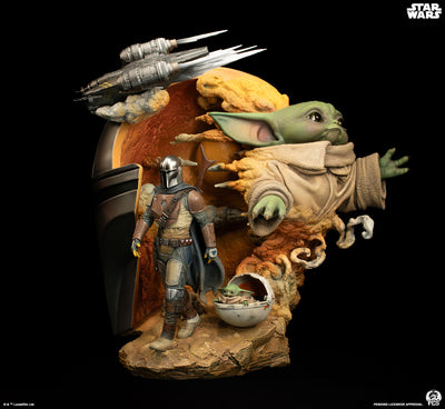 The Mandalorian Fine Art Bust