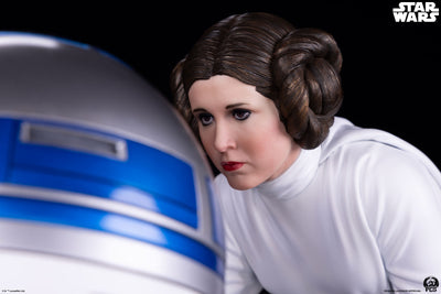 Princess Leia & R2-D2 1/3 Scale Statue by PCS