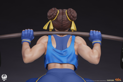 Chun-Li Powerlifting (Alpha) 1/4 Scale Statue