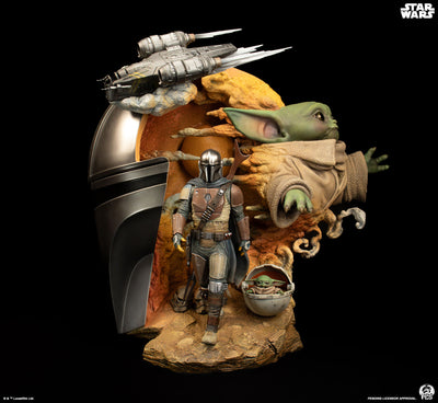 The Mandalorian Fine Art Bust