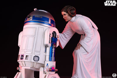 Princess Leia & R2-D2 1/3 Scale Statue by PCS