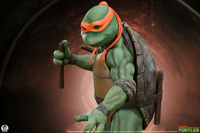 TMNT (1990) - Michelangelo (Regular) 1/2 Scale Statue
