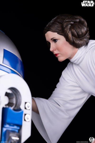 Princess Leia & R2-D2 1/3 Scale Statue by PCS