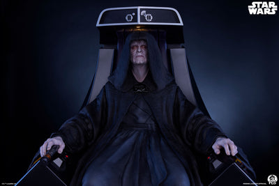 Emperor Palpatine on Throne 1/3 Scale Statue
