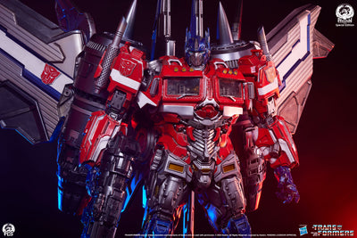 Optimus Prime (Jet Convoy Edition) Museum Scale Statue