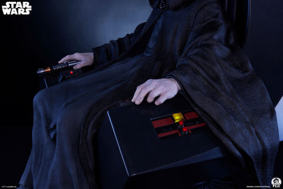 Emperor Palpatine on Throne 1/3 Scale Statue