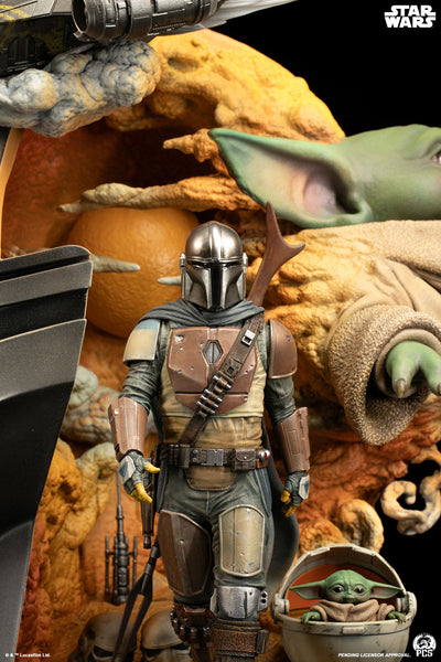 The Mandalorian Fine Art Bust