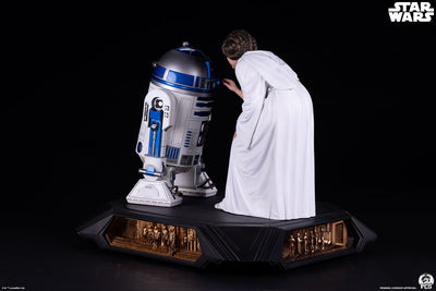 Princess Leia & R2-D2 1/3 Scale Statue by PCS