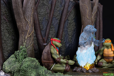 TMNT - Splinters Spirit Movie Moment Diorama
