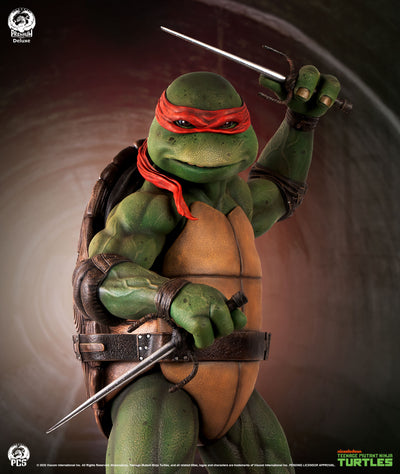 TMNT (1990) - Raphael (Deluxe Ed.) 1/2 Scale Statue