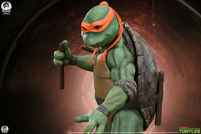 TMNT (1990) - Michelangelo (Deluxe) 1/2 Scale Statue