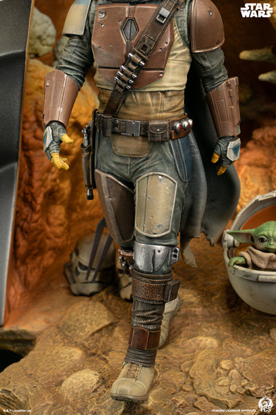 The Mandalorian Fine Art Bust