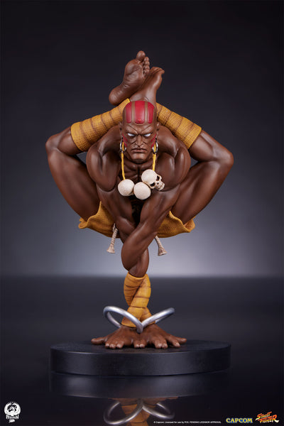 Akuma and Dhalsim 1/10 Scale Statue Set