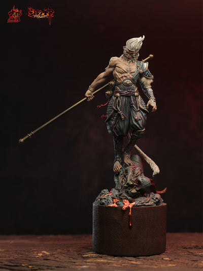 Asura Online - Monkey King Wukong in Battle Statue