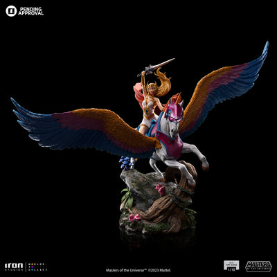Masters of the Universe - She-Ra and Swift Wind Art Scale 1/10