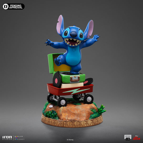 Disney Stitch フィギュア 置物 Lilo & Stitch - Stitch Laundry Art Scale 1/10 - Spec Fiction Shop