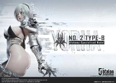NieR: Automata - YoRHa No.2 Type B (DX) 1/4 Scale Statue by Dtalon Studio