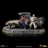 Back to the Future - DeLorean Set DELUXE Version Art Scale 1/10