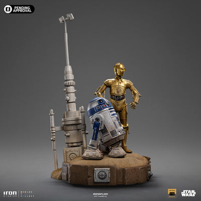 C-3PO and R2-D2 Deluxe Art Scale 1/10