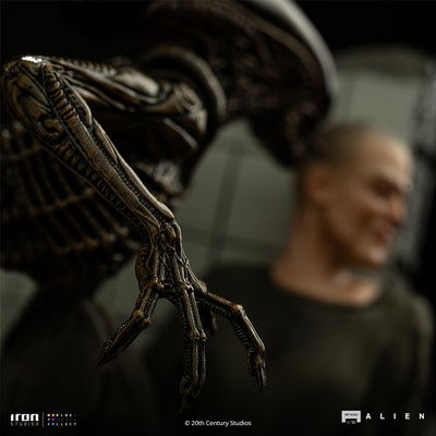 Alien 3 - Ellen Ripley & Dog Alien Art Scale 1/10