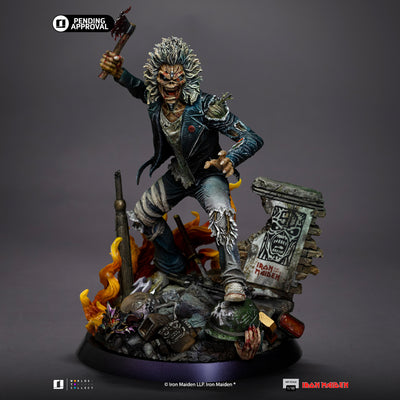 Iron Maiden - Eddie (50th Anniversary) Art Scale 1/10