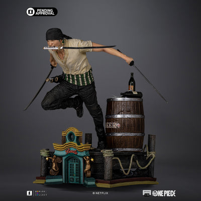 One Piece (Netflix) - Roronoa Zoro Art Scale 1/10