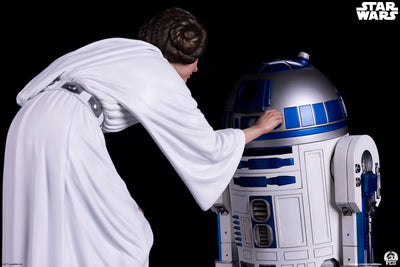 Princess Leia & R2-D2 1/3 Scale Statue by PCS