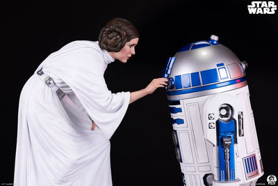 Princess Leia & R2-D2 1/3 Scale Statue by PCS