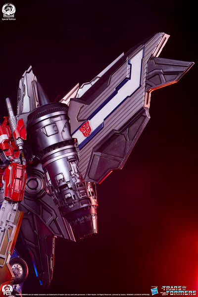 Optimus Prime (Jet Convoy Edition) Museum Scale Statue